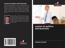 Обложка Lezioni di politica dall'Australia