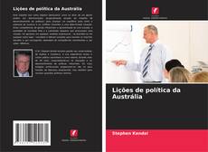 Capa do livro de Lições de política da Austrália 