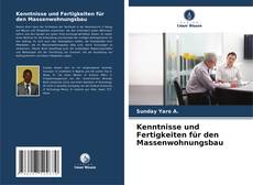 Capa do livro de Kenntnisse und Fertigkeiten für den Massenwohnungsbau 