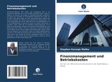 Finanzmanagement und Betriebskosten kitap kapağı