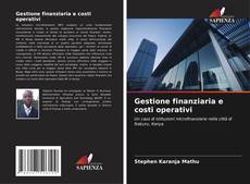 Capa do livro de Gestione finanziaria e costi operativi 
