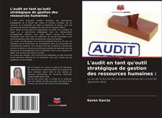 Buchcover von L'audit en tant qu'outil stratégique de gestion des ressources humaines :