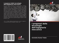 Capa do livro de I progressi delle tecnologie dell'ingegneria meccanica 