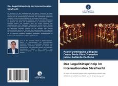 Capa do livro de Das Legalitätsprinzip im internationalen Strafrecht 