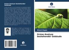 Buchcover von Grüne Analyse bestehender Gebäude