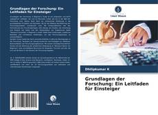 Capa do livro de Grundlagen der Forschung: Ein Leitfaden für Einsteiger 