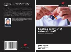 Buchcover von Smoking behavior of university staff