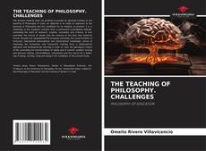 THE TEACHING OF PHILOSOPHY. CHALLENGES kitap kapağı