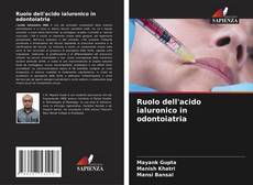 Buchcover von Ruolo dell'acido ialuronico in odontoiatria