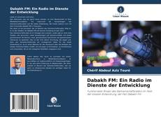 Portada del libro de Dabakh FM: Ein Radio im Dienste der Entwicklung