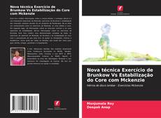 Capa do livro de Nova técnica Exercício de Brunkow Vs Estabilização do Core com Mckenzie 