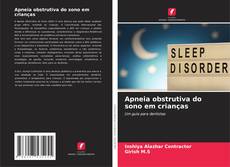 Buchcover von Apneia obstrutiva do sono em crianças
