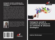 Couverture de Categorie sociali e sindrome da fusione in un contesto di alleanza strategica