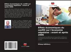 Buchcover von Effets économiques du conflit sur l'économie népalaise : avant et après 2006