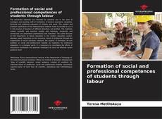 Обложка Formation of social and professional competences of students through labour