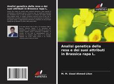 Bookcover of Analisi genetica della resa e dei suoi attributi in Brassica rapa L.