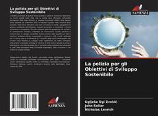 Portada del libro de La polizia per gli Obiettivi di Sviluppo Sostenibile