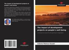 Portada del libro de The impact of development projects on people's well-being