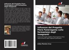 Capa do livro de Influenze del Progetto Flora Fanerogama sulla formazione degli insegnanti 
