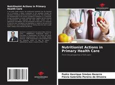 Buchcover von Nutritionist Actions in Primary Health Care