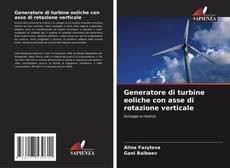 Buchcover von Generatore di turbine eoliche con asse di rotazione verticale