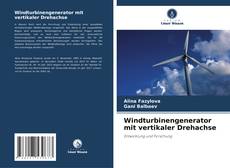 Capa do livro de Windturbinengenerator mit vertikaler Drehachse 