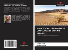 GUIDE FOR DETERMINATION OF LANDSLIDE AND EROSION HAZARDS kitap kapağı