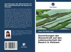 Capa do livro de Auswirkungen der Wasserkraft auf den Lebensunterhalt der Bauern in Vietnam 