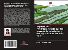 Portada del libro de Impacts de l'hydroélectricité sur les moyens de subsistance des agriculteurs au Viêt Nam
