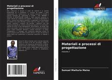 Materiali e processi di progettazione kitap kapağı