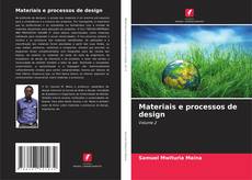 Materiais e processos de design kitap kapağı