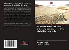 Capa do livro de Utilisation de déchets d'acier pour améliorer la stabilité des sols 