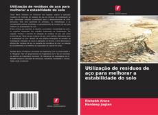 Portada del libro de Utilização de resíduos de aço para melhorar a estabilidade do solo