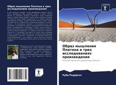 Capa do livro de Образ мышления Платона в трех исследованиях произведения 