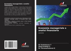 Capa do livro de Economia manageriale e analisi finanziaria 