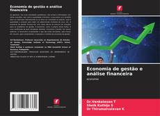 Buchcover von Economia de gestão e análise financeira