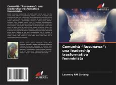 Buchcover von Comunità “Rusunawa”: una leadership trasformativa femminista