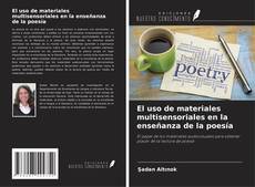 Capa do livro de El uso de materiales multisensoriales en la enseñanza de la poesía 