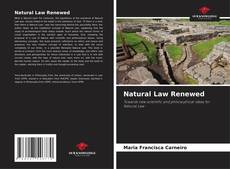 Capa do livro de Natural Law Renewed 