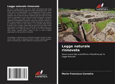 Bookcover of Legge naturale rinnovata