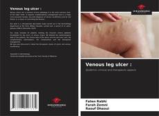 Capa do livro de Venous leg ulcer : 