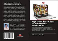 Buchcover von Application des TIC dans les bibliothèques universitaires