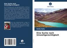 Eine Suche nach Umweltgerechtigkeit kitap kapağı