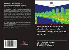 Buchcover von Conception d'un système de climatisation automobile utilisant l'énergie d'un cycle de moteur IC