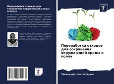 Обложка Переработка отходов для сохранения окружающей среды и получ