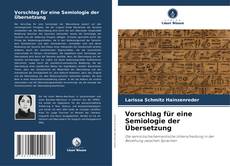 Bookcover of Vorschlag für eine Semiologie der Übersetzung