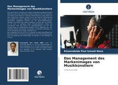 Обложка Das Management des Markenimages von Musikkünstlern