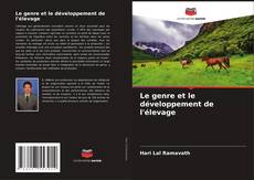 Capa do livro de Le genre et le développement de l'élevage 