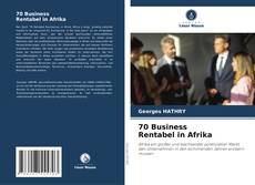 Borítókép a  70 Business Rentabel in Afrika - hoz