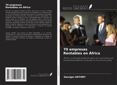 70 empresas Rentables en África kitap kapağı